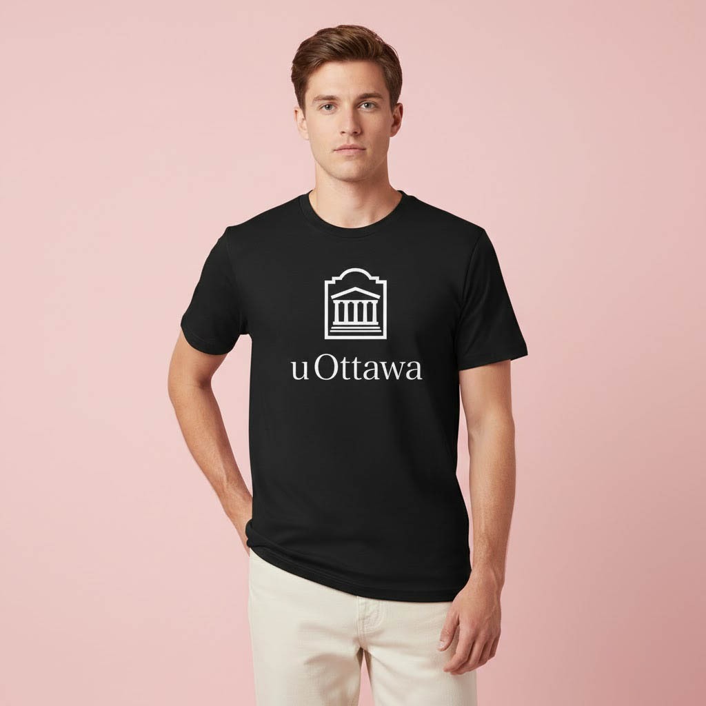 University of Ottawa Canada เสื้อยืดผ้าฝ้าย Combed Unisex Distro Clothing