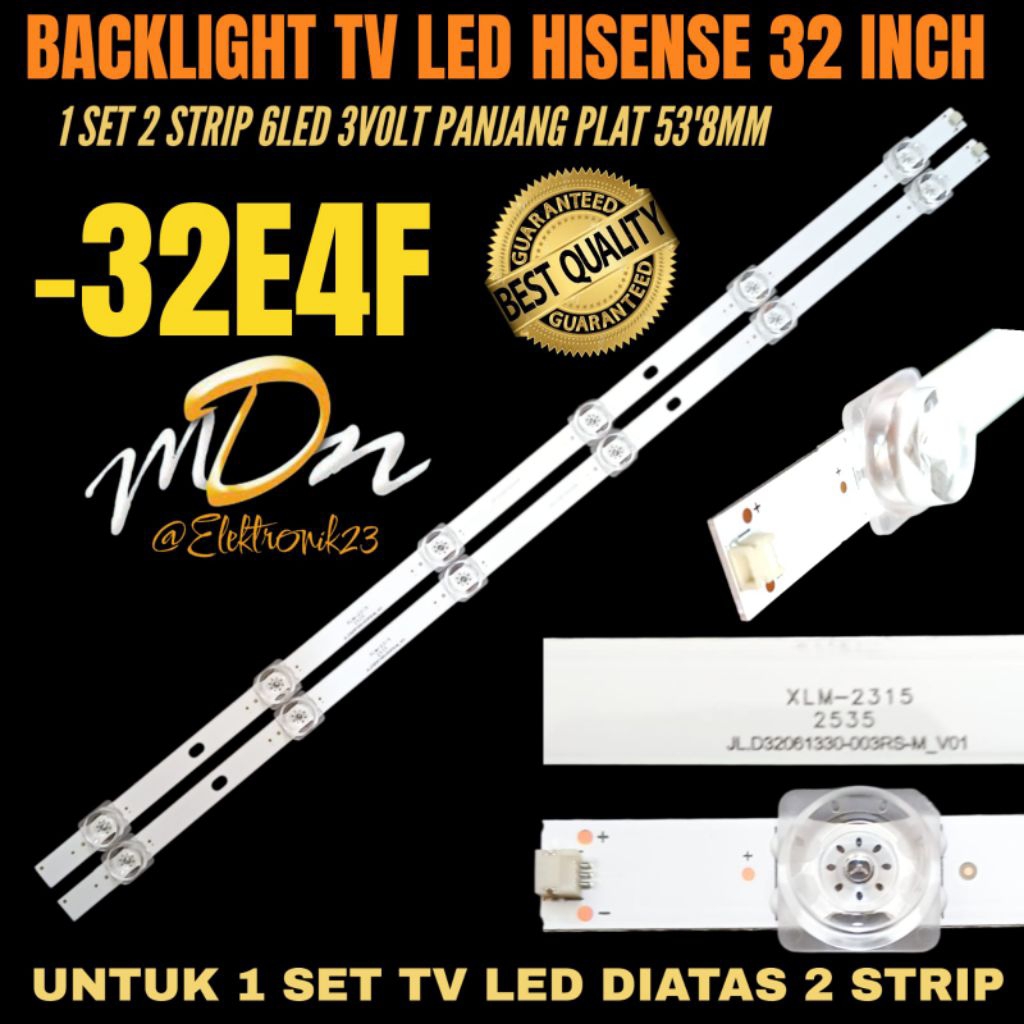 32 INCH LED TV BACKLIGHT HISENSE 32E4F 32 INCH LED TV BACKLIGHT