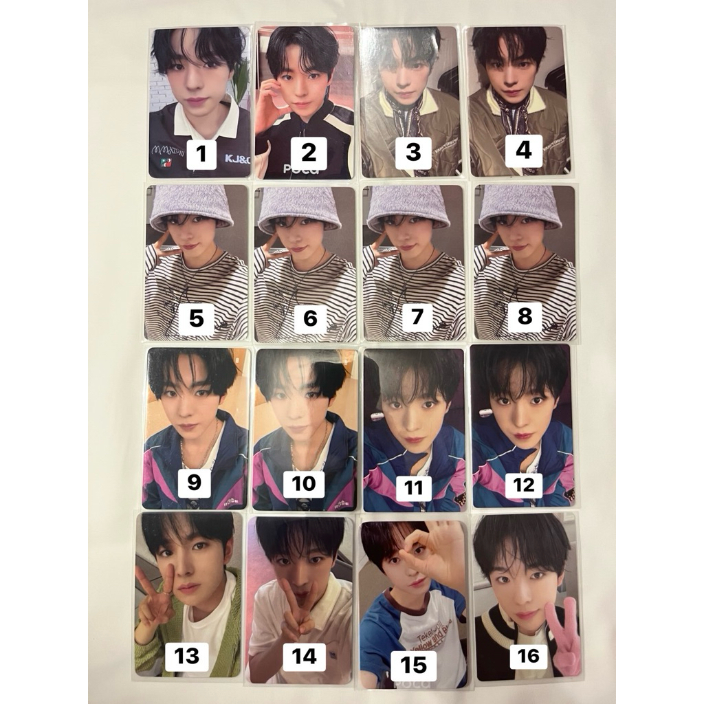 YUSHI NCT WISH โฟโต้การ์ดอย่างเป็นทางการ