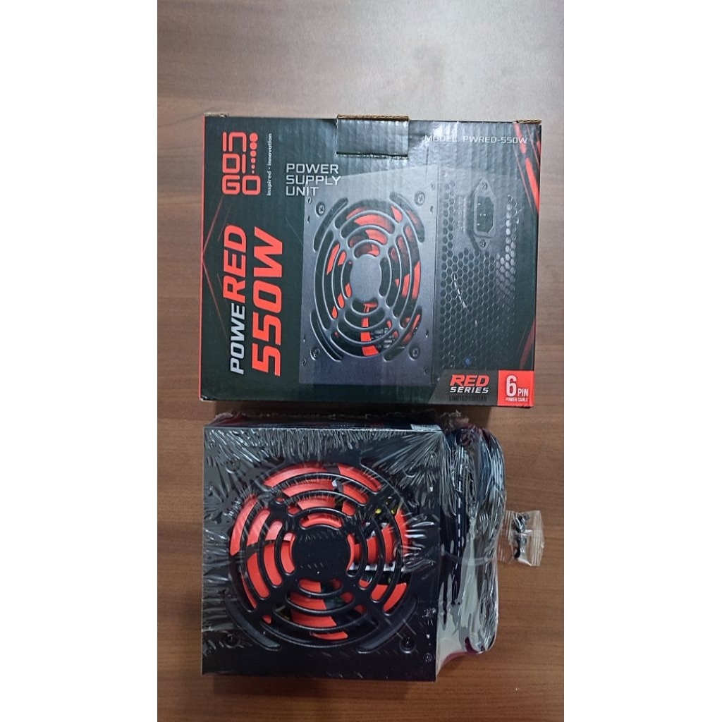 พาวเวอร์ซัพพลาย สาย Indigo 550Watt 6pin
