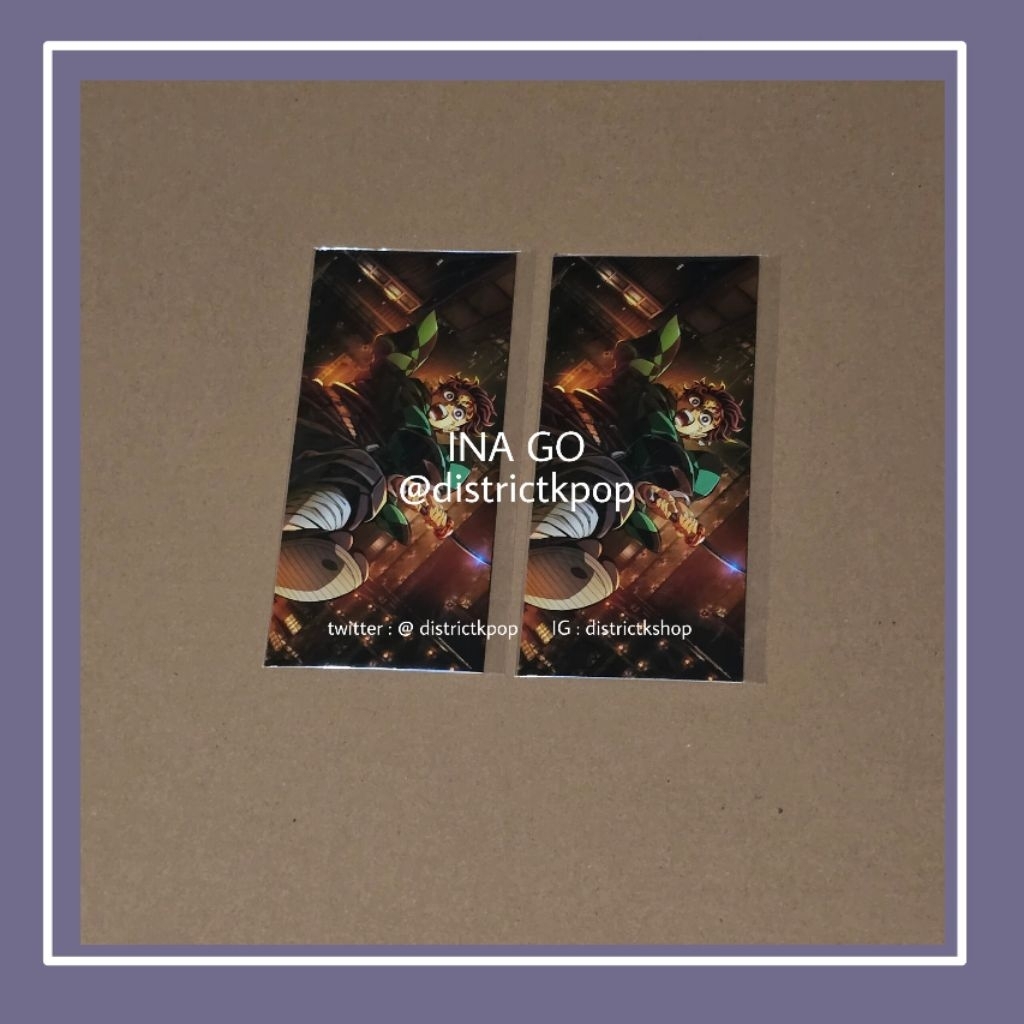 DEMON SLAYER CGV เกาหลี BENEFIT TICKET