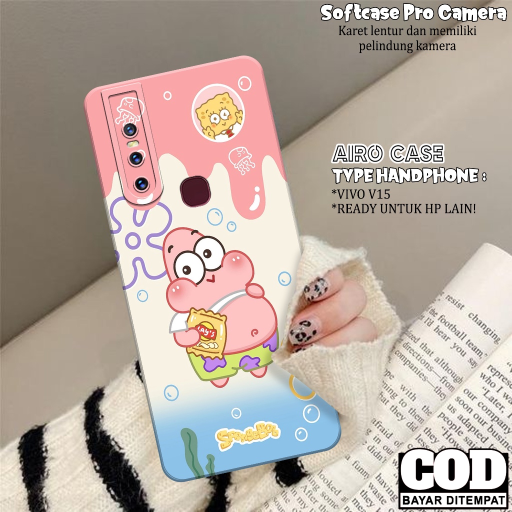 เคส HP ล่าสุด VIVO V15 - เคส VIVO V15 Softcase - เคสแฟชั่นการ์ตูน - เคส VIVO V15 - เคส Pro Camera So