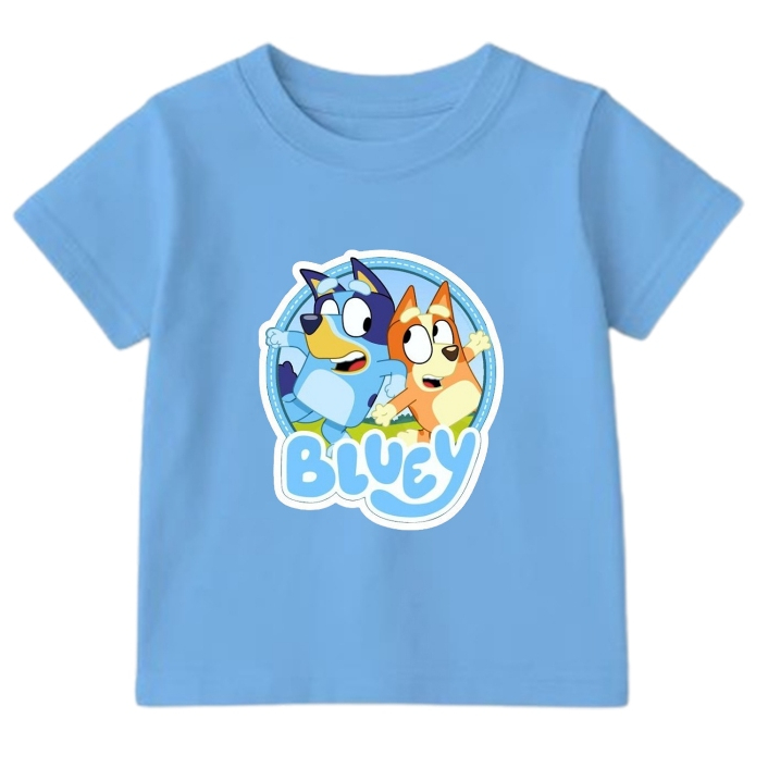 เสื้อยืด Bluey n Bingo สําหรับเด็กชายและเด็กหญิง - Bluey Kids Tops - เสื้อผ้าเด็ก Bluey Bingo