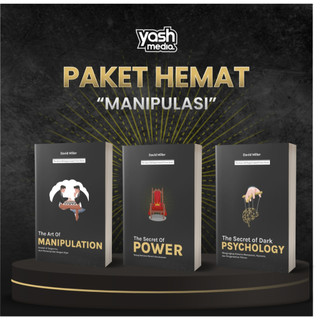 Paket Hemat Manipulasi [3buku] [ The Art Of Manipulation + Secret Power + Dark Psychology ] - Yash Media