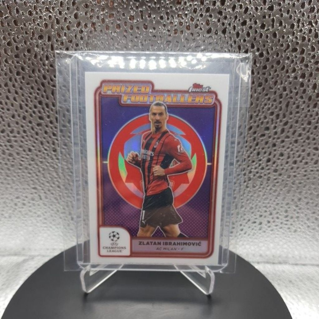 การ์ดฟุตบอล - 2025 Footballers Prized Topps PF-25 Zlatan Ibrahimovic