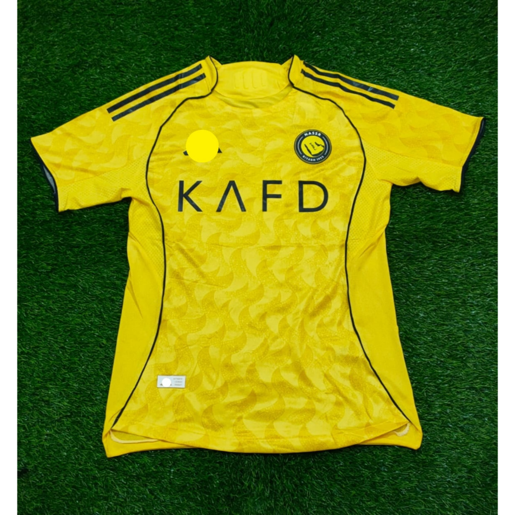 PLAYER ISSUE AL NASSR HOME 2025/2026 เสื้อฟุตบอลคุณภาพสูง