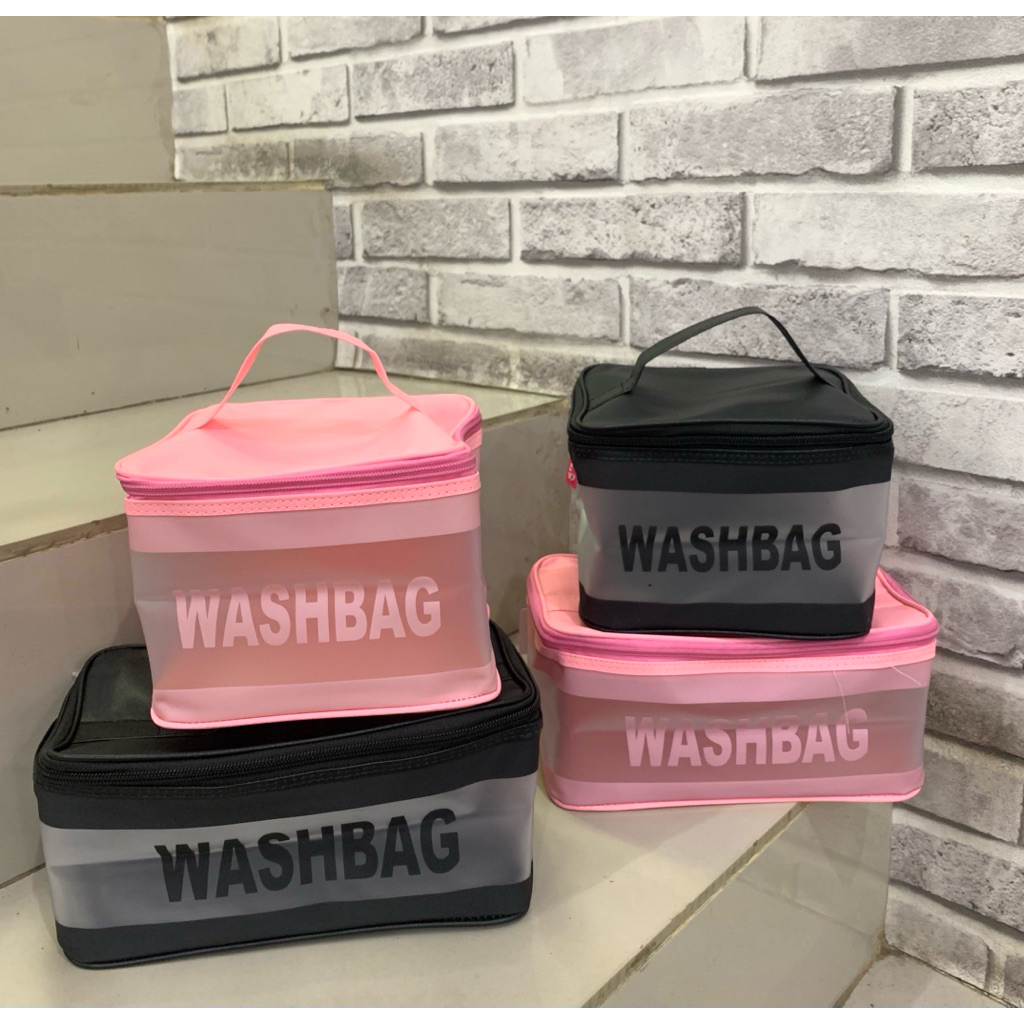 กระเป๋าเครื่องสําอาง Washbag / Travel Washbag กระเป๋าแต่งหน้า / Cube และกระเป๋าเครื่องสําอางทรงสี่เห