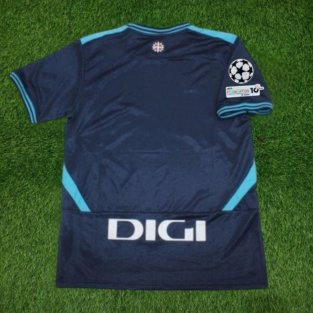 BILBAO AWAY FOOTBALL JERSEY FULL PATCH UCL 2025 2026 คุณภาพดีที่สุด