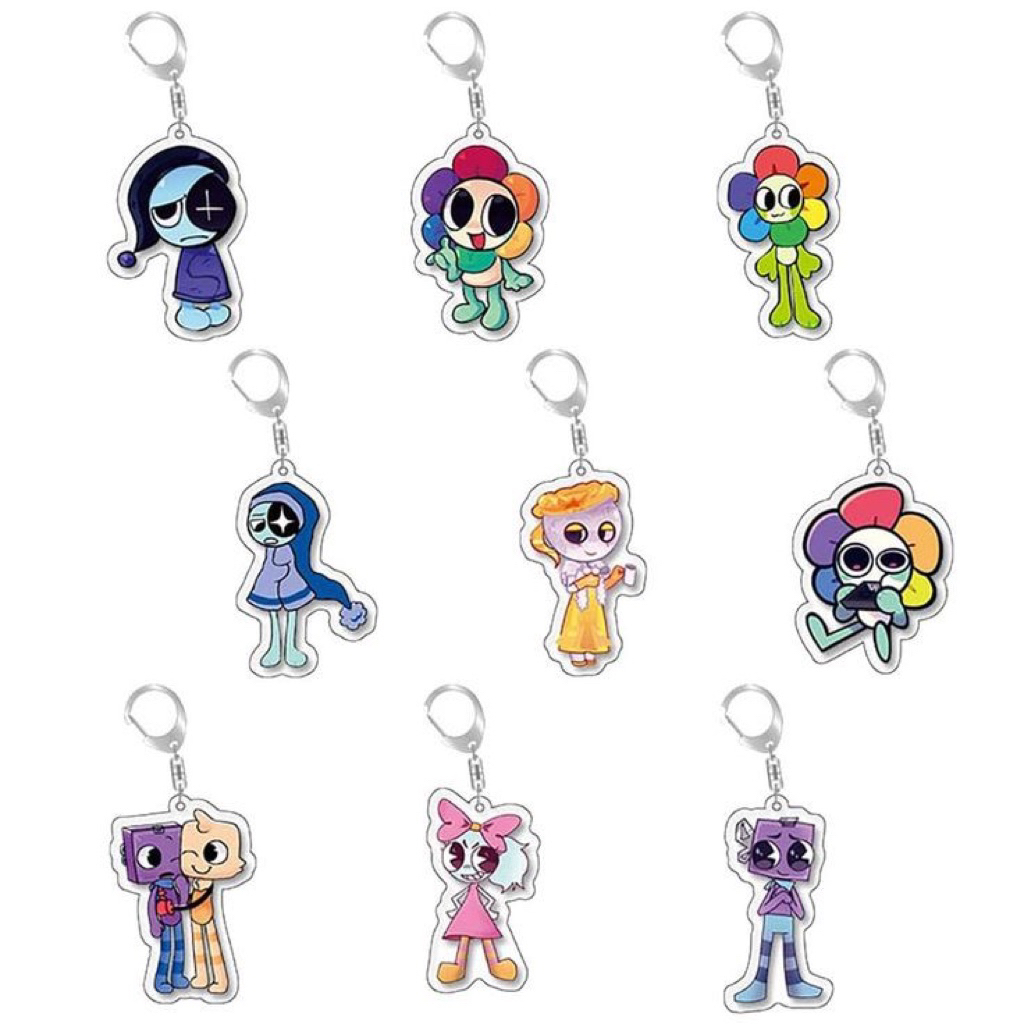 GANTUNGAN พวงกุญแจ Dandy world / พวงกุญแจ dandy world / พวงกุญแจ dandy world น่ารัก / พวงกุญแจตัวละค