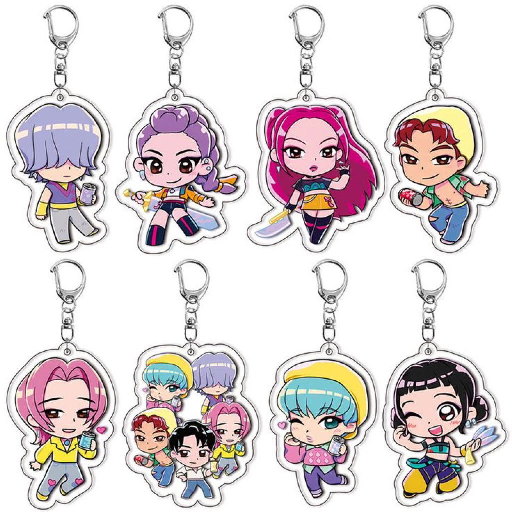 GANTUNGAN Kpop Demon Hunter พวงกุญแจตัวละคร / kpop Demon Hunter พวงกุญแจ / kpop Demon Hunter พวงกุญแ