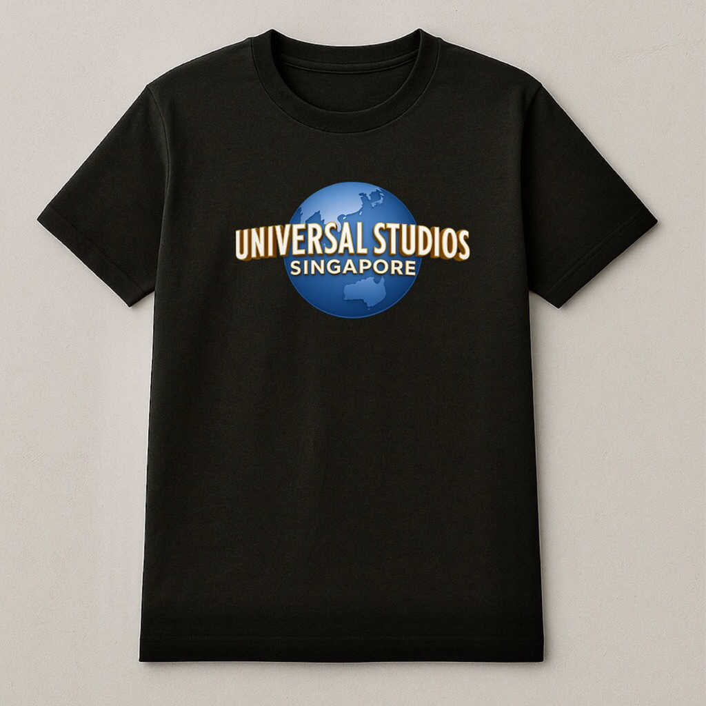 ใหม่ล่าสุดเสื้อยืด SINGAPORE UNIVERSAL STUDIOS - เสื้อยืด SINGAPORE SOUVERNIR เสื้อยืดของที่ระลึกสิง