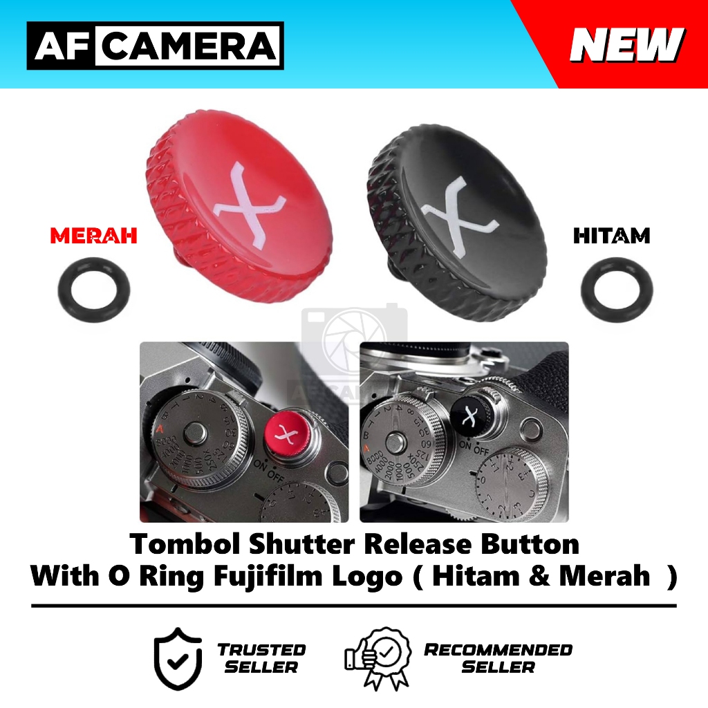 TOMBOL Soft Shutter Release Button Camera Fujifilm X Series Fuji X-T5 X-T4 X-T3 X-T2 X-T20 X-T30 X-T