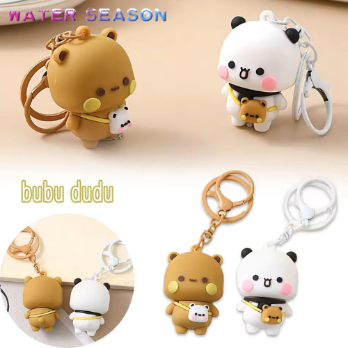 GANTUNGAN พวงกุญแจ Bubu และ Dudu พวงกุญแจตัวละคร 1 ชิ้น Bubu และ Dudu