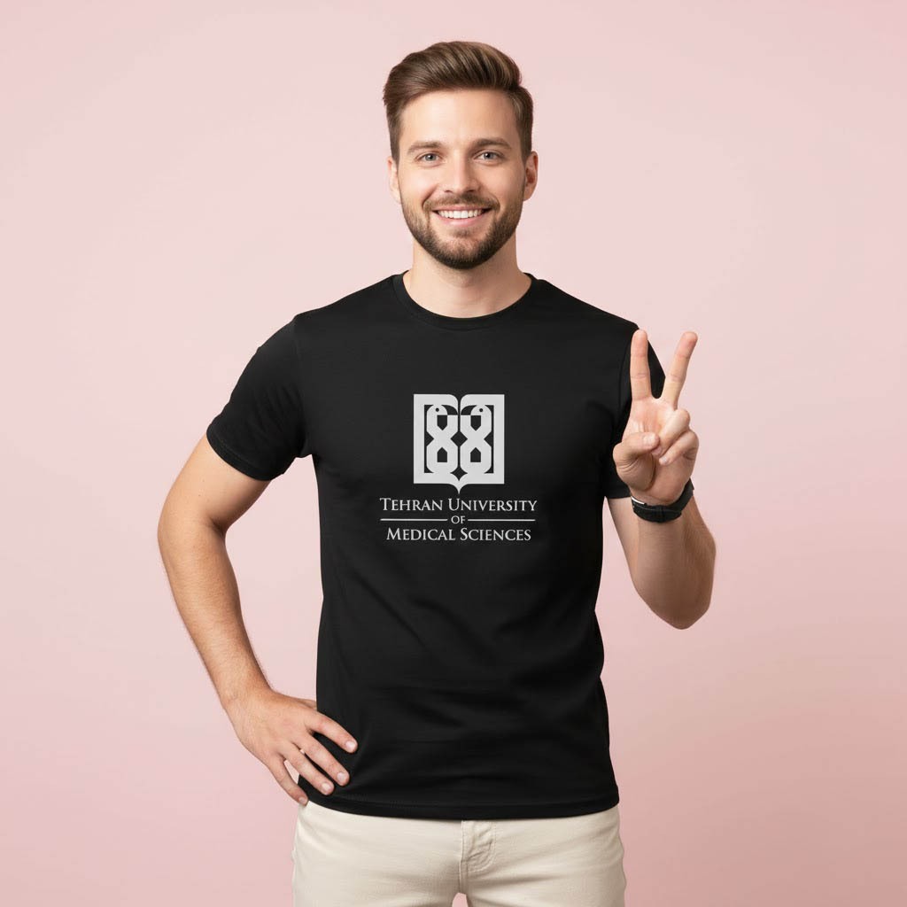 เสื้อยืด Premium TEHRAN University of Medical Sciences ผ้าฝ้ายแขนสั้นและแขนยาว