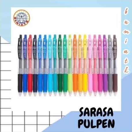 ZEBRA SARASA CLIP 1.0/ ปากกาเจล SARASA CLIP ZEBRA 1.0 [UNIT]