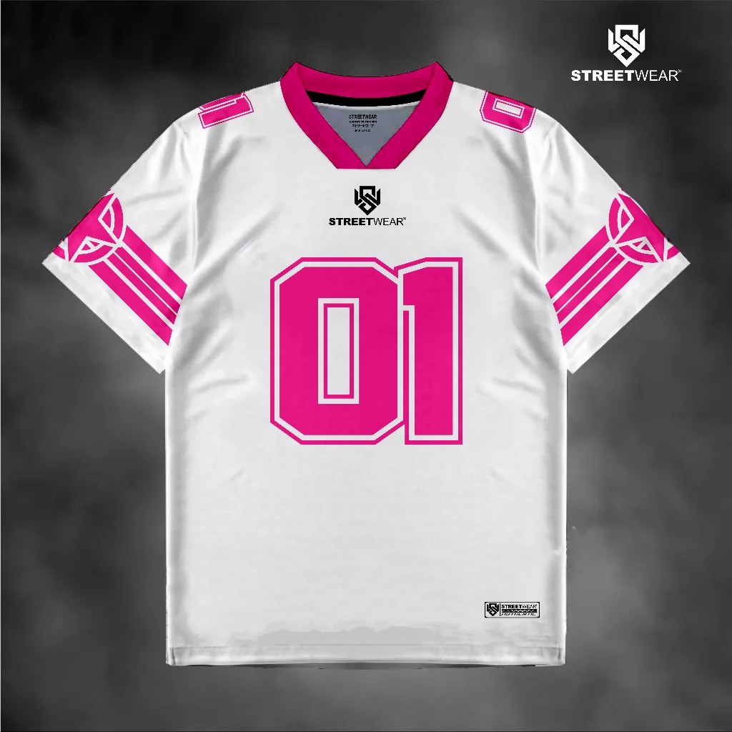 ORIGINAL STREETWEAR JERSEY NUMBER 01 - OVERSIZE JERSEY - DRYFIT JERSEY - OVERSIZE JERSEY - VINTAGE J