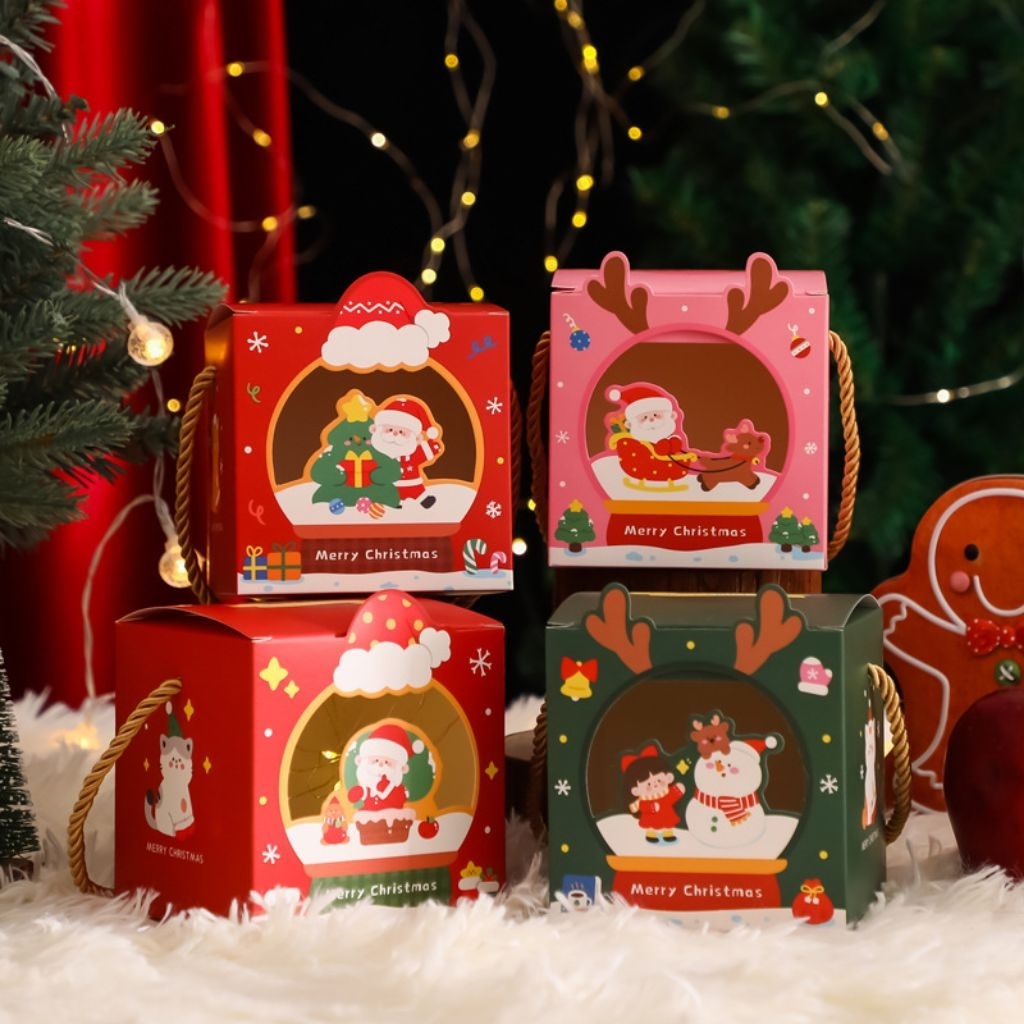 CHRISTMAS HAMPERS BOX MERRY CHRISTMAS SOUVENIR BOX CHRISTMAS GIFT BOX DRY CAKE BOX