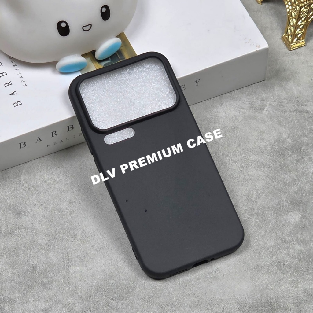 XIAOMI 17 PRO XIAOMI 17 PRO MAX MACAROON BLACK PREMIUM SOFT CASE สีดํา XIAOMI 17 PRO MAX