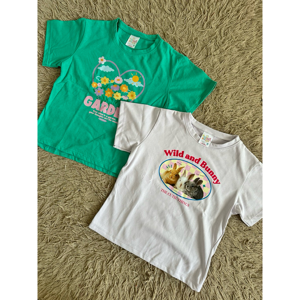 SMILE DAISY BKK CROP TEE