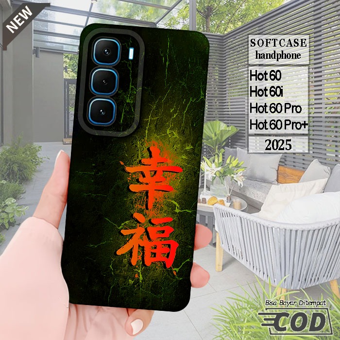 เคส Infinix Hot 60 - Infinix Hot 60i - Hot 60 Pro - Hot 60 Pro Plus - เคสซิลิโคนสีดําใสสุดเท่