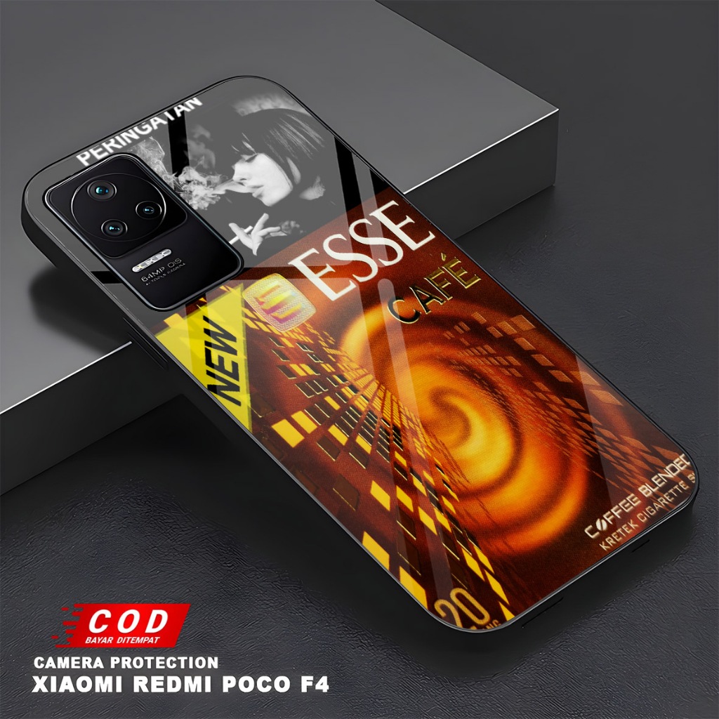 เคส Glitter Glass สําหรับ POCO F4 POCO F1 POCO F3 POCO F5 POCO F6 POCO F7 ล่าสุด - แฟชั่นกรณี PACKAG