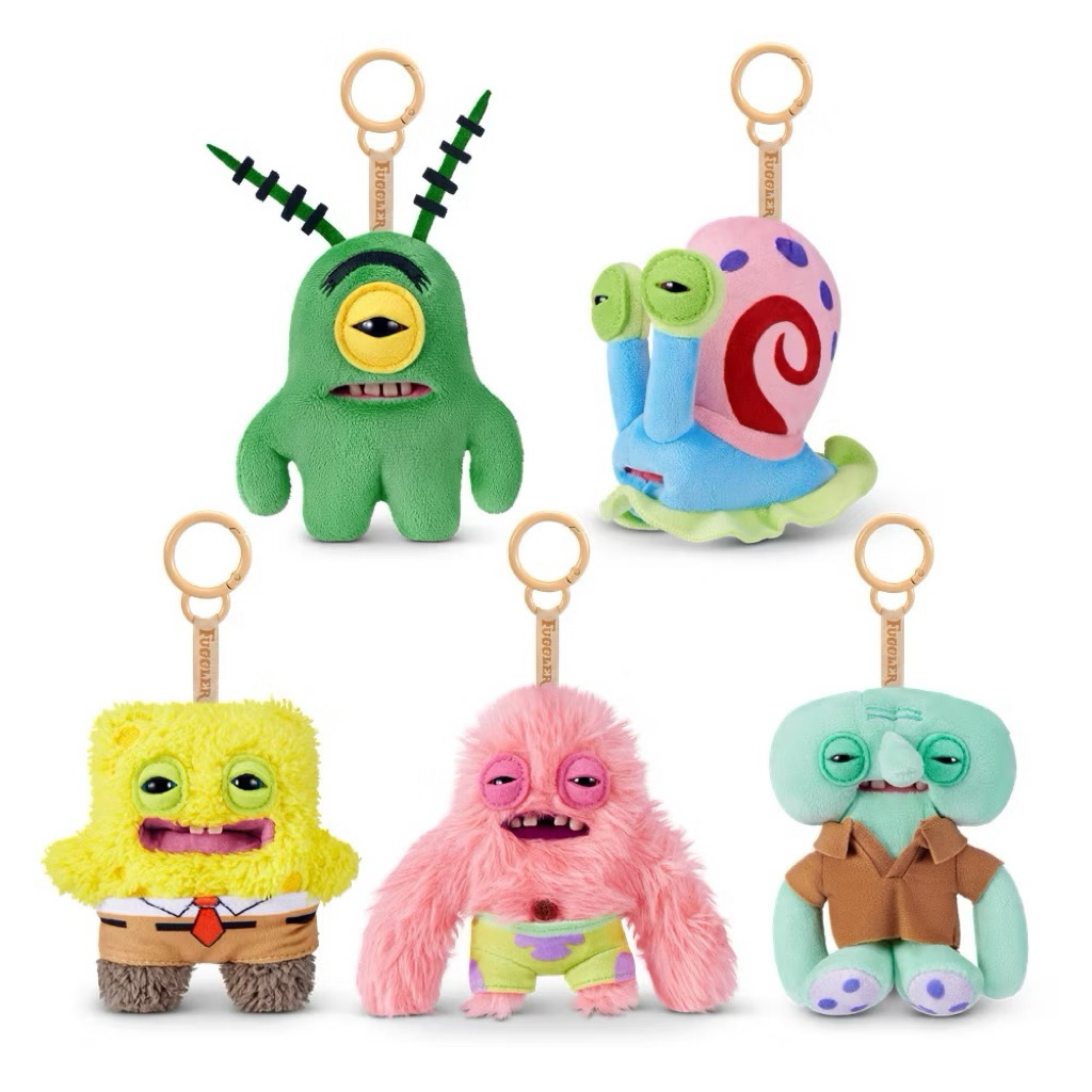 [READY] Fuggler SpongeBob Fuggler Patrick Fuggler พวงกุญแจ Fuggler พวงกุญแจ Fugglers SpongeBob