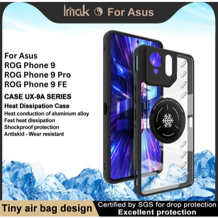Asus ROG Phone 9 / 9 Pro (5G) IMAK UX-9A ปลอกกระจายความร้อนไฮบริด