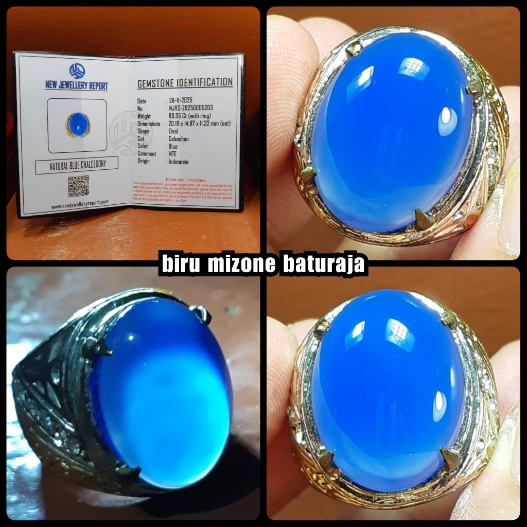 หินสีฟ้า mizone stoneraja indonesia NTE ไฟเบอร์เต่าจัมโบ้