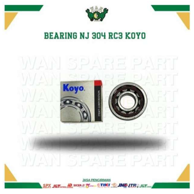 BEARING NJ 304 RC3 KOYO สําหรับ COMBINE HARVESTER WAN SPARE PARTS