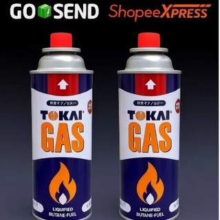 (COD) GAS KALENG PORTABLE REFILAN ISI FULL 220-230GRAM SIAP PAKE