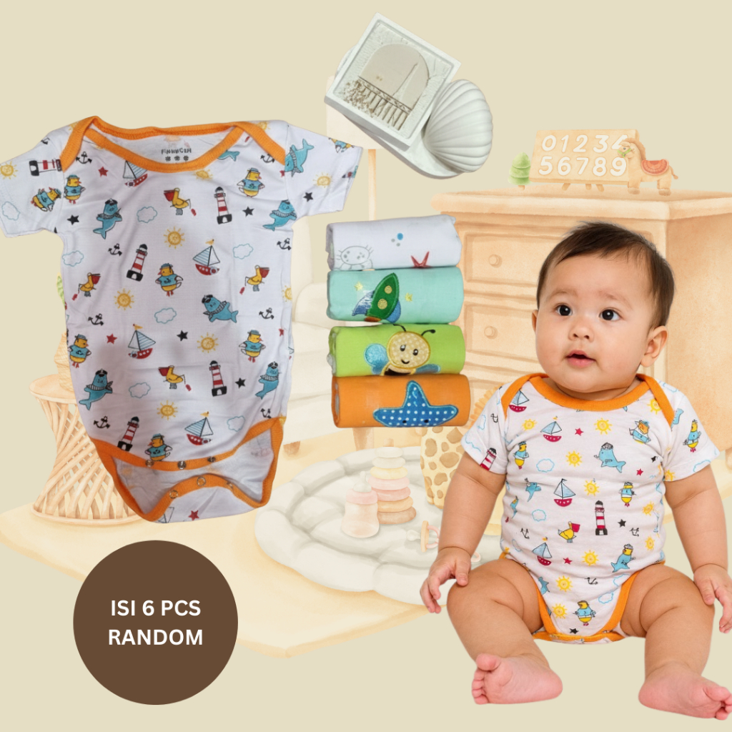 [CONTENTS 5 ชิ้น] BABY JUMPER BABY JUMPER 6-12 MONTHS RANDOM