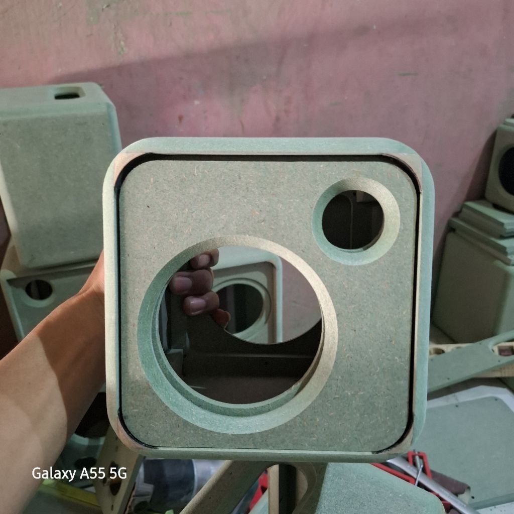 4 INCH CURVED MONO SPEAKER BOX 2 INCH TWEETER