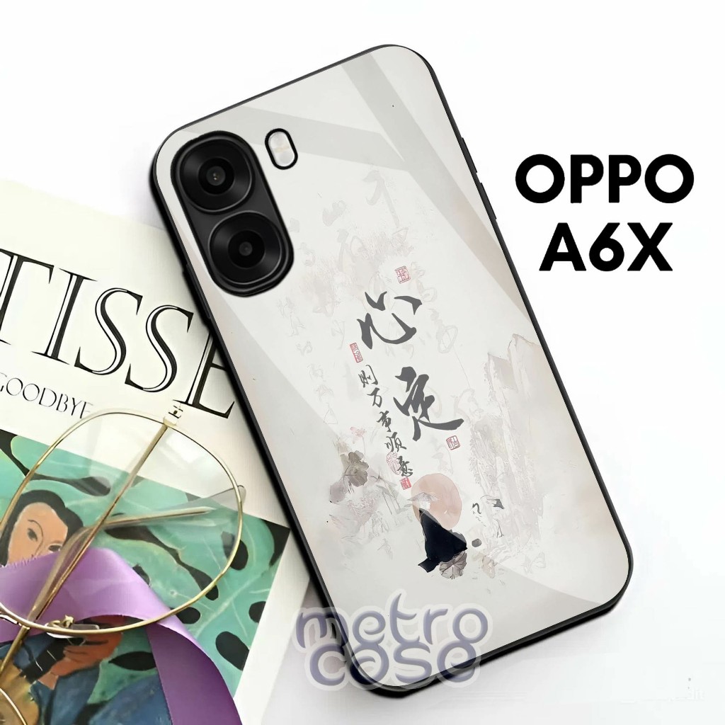 Softcase Glass Kaca Glossy OPPO A6X - A6X 4G - A6X 5G - OPPO A6X - OPPO TERBARU 2025 - A6X NEW - G82