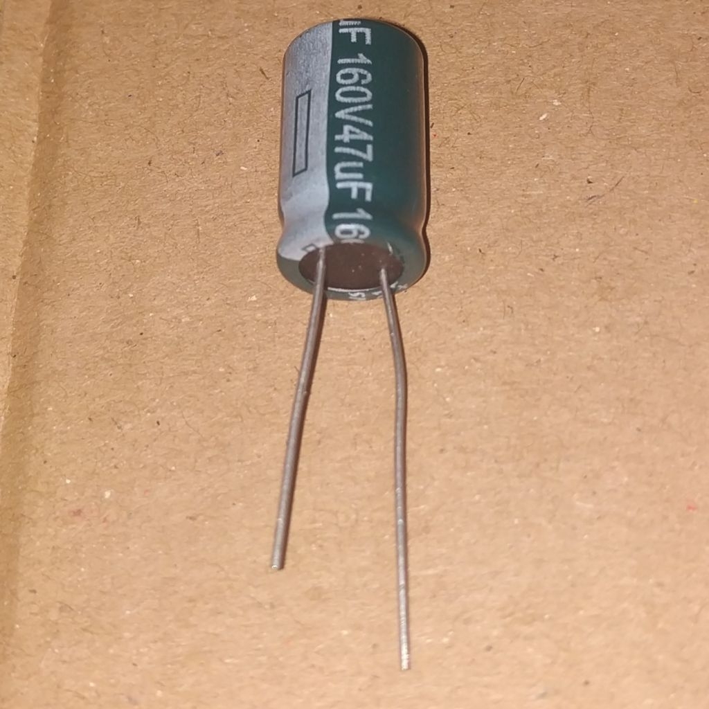 C Elco Elco 47uF 160V 47 uF 160 V