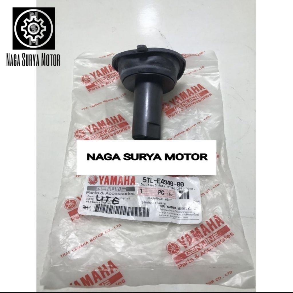 ไดอะแฟรมสูญญากาศสูญญากาศ Yamaha Mio sporty Smile 5TL-E4940-00 ORI YGP