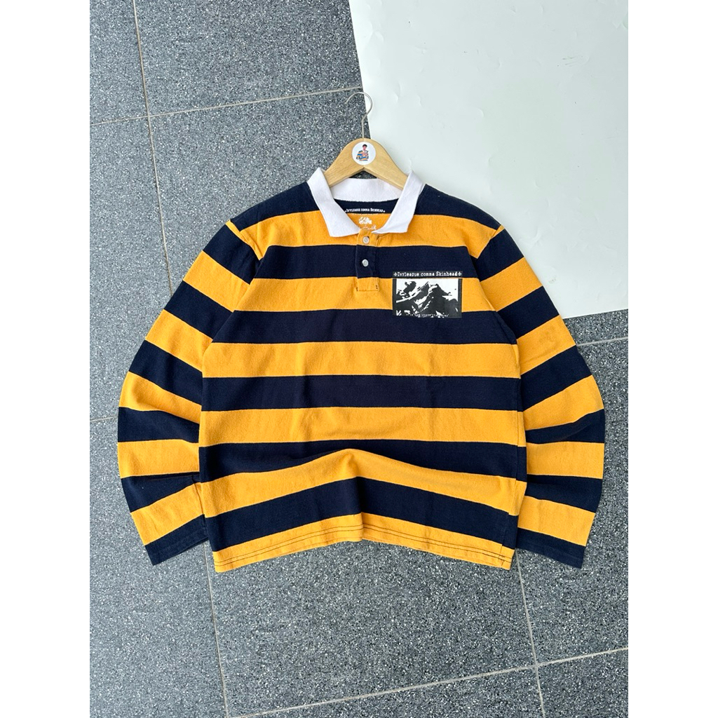 Ivyleogue Comma Skinhead Rugbyshirt