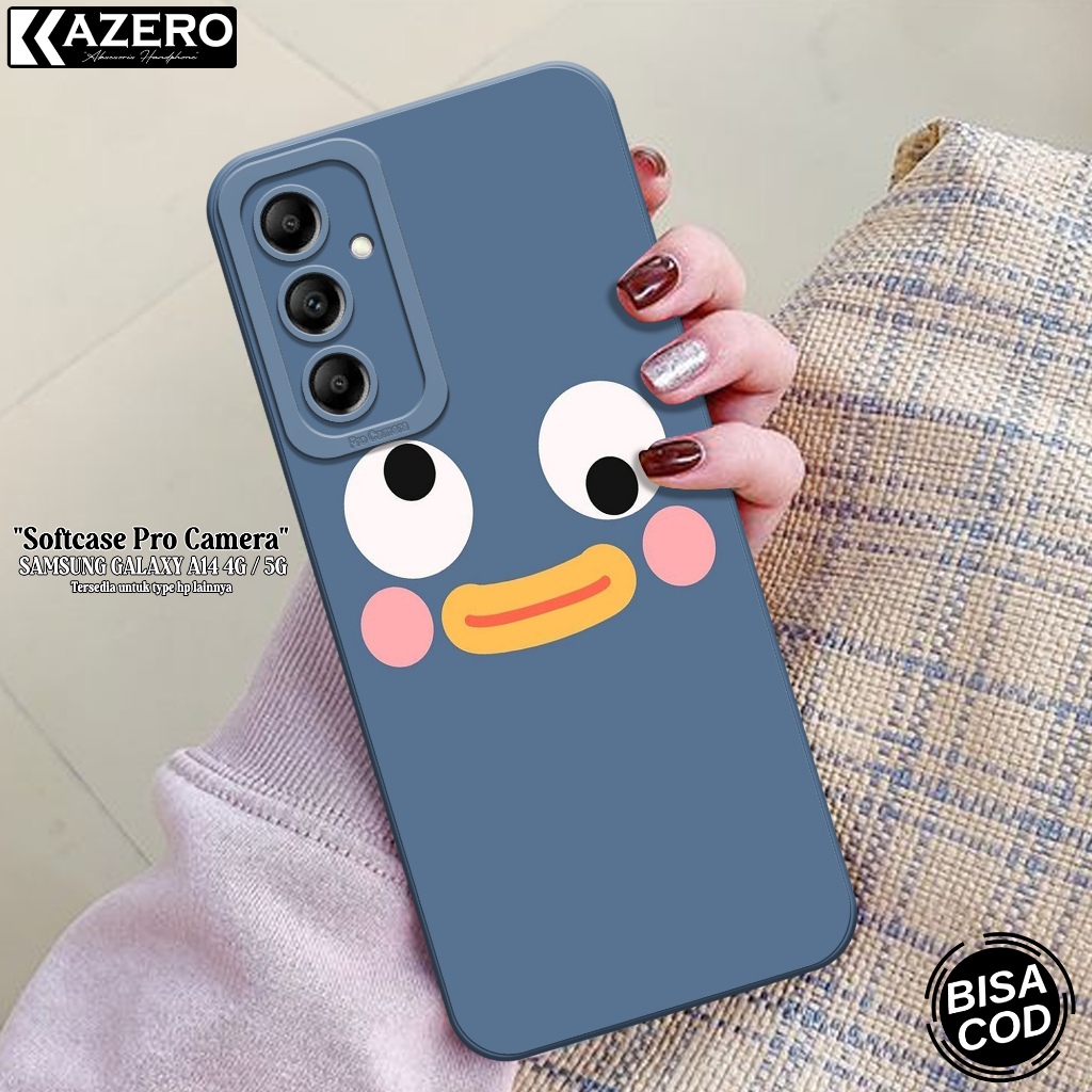 HP Softcase Samsung Galaxy A14 4G / 5G - Kazero Fashion Case Cartoon - Case Samsung Galaxy A14 4G / 