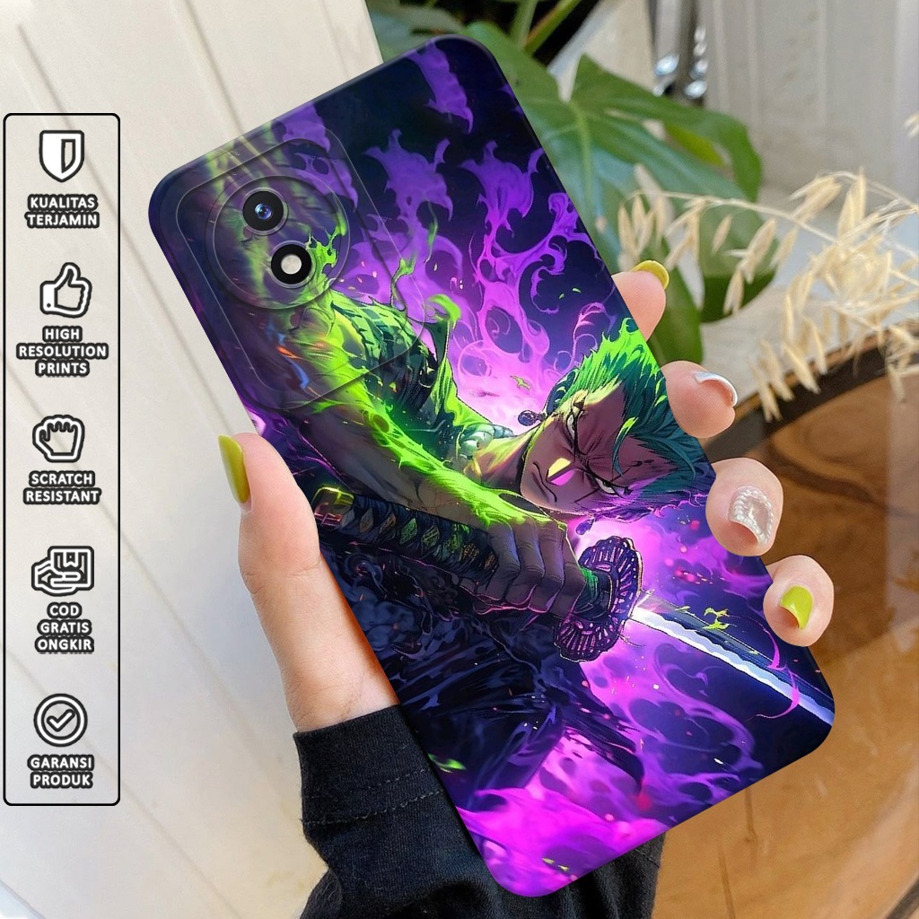 เคสโทรศัพท์ HP สําหรับ Vivo Y02 / Y02T [ BR - ZORO ] - เคสโทรศัพท์สําหรับ Vivo Y02T / Y02 - โทรศัพท์