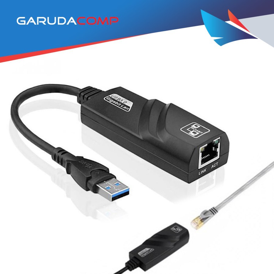 ILUPRO USB 3.0 ถึง LAN RJ45 ORIGINAL Gigabit ชิปเซ็ต Realtek Gbe ดั้งเดิม