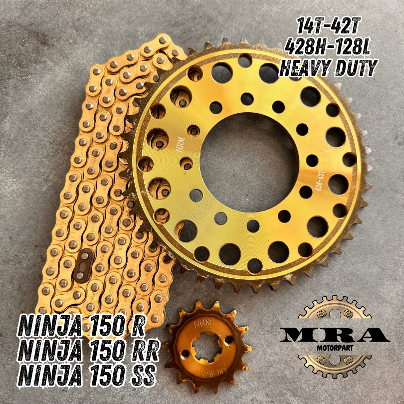 ชุดเกียร์ GIR SET RACING NINJA R NINJA 150 SS NINJA 150 R 42T