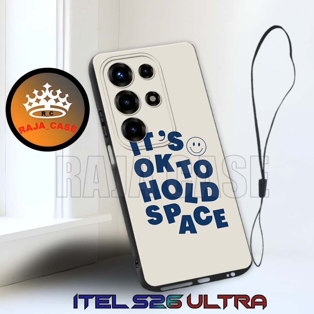 เคส HP Rc37 ITEL S26 ULTRA ล่าสุด 2024 - Girl motif - วัสดุยางยืดหยุ่น ยางเต็ม - เคส itel s26 ultra 