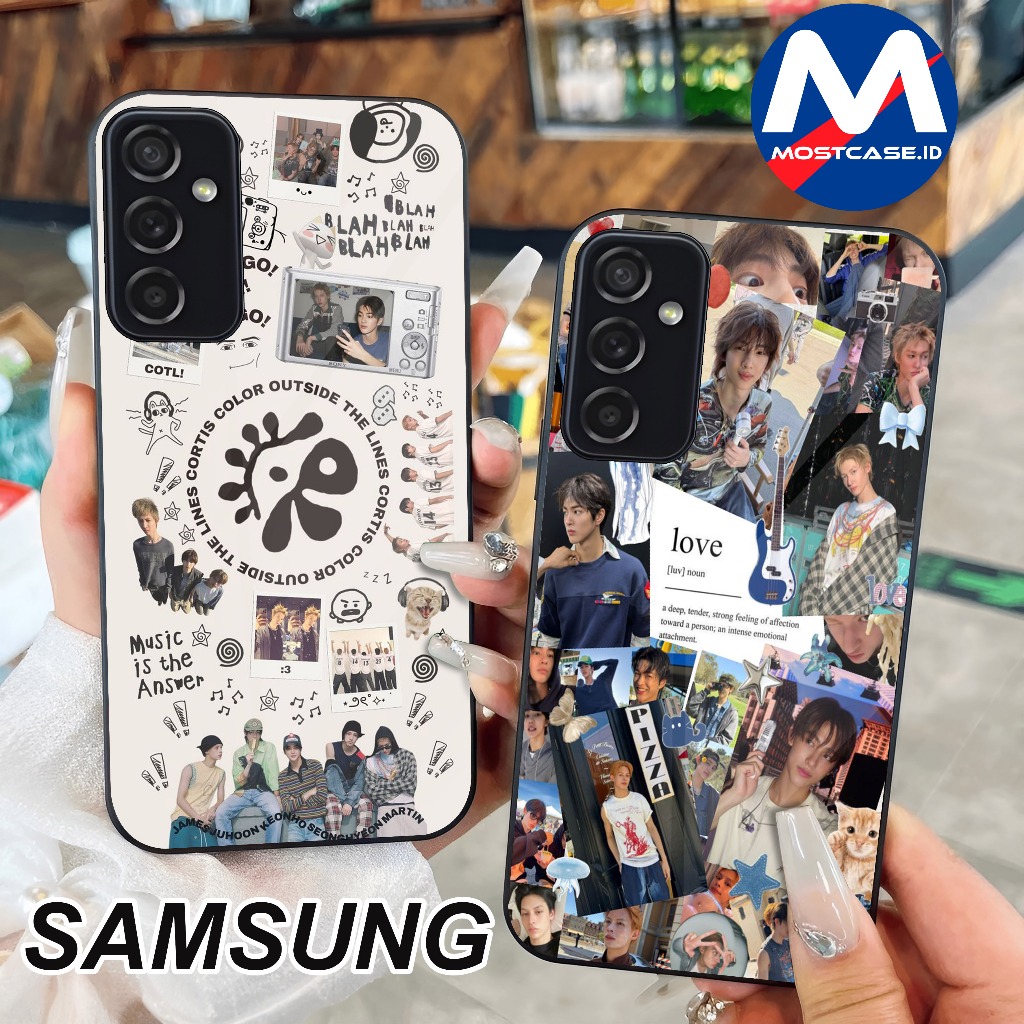(SS10) Cortis - เคสสําหรับ Samsung A56 5G A55 5G A36 5G A54 A35 A34 A26 5G A25 A24 A23 A07 A06 A05S 