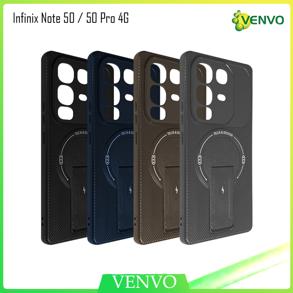 VENVO - VV73 Magnetic Tech Case Design Infinix Note 50 50 Pro 4G