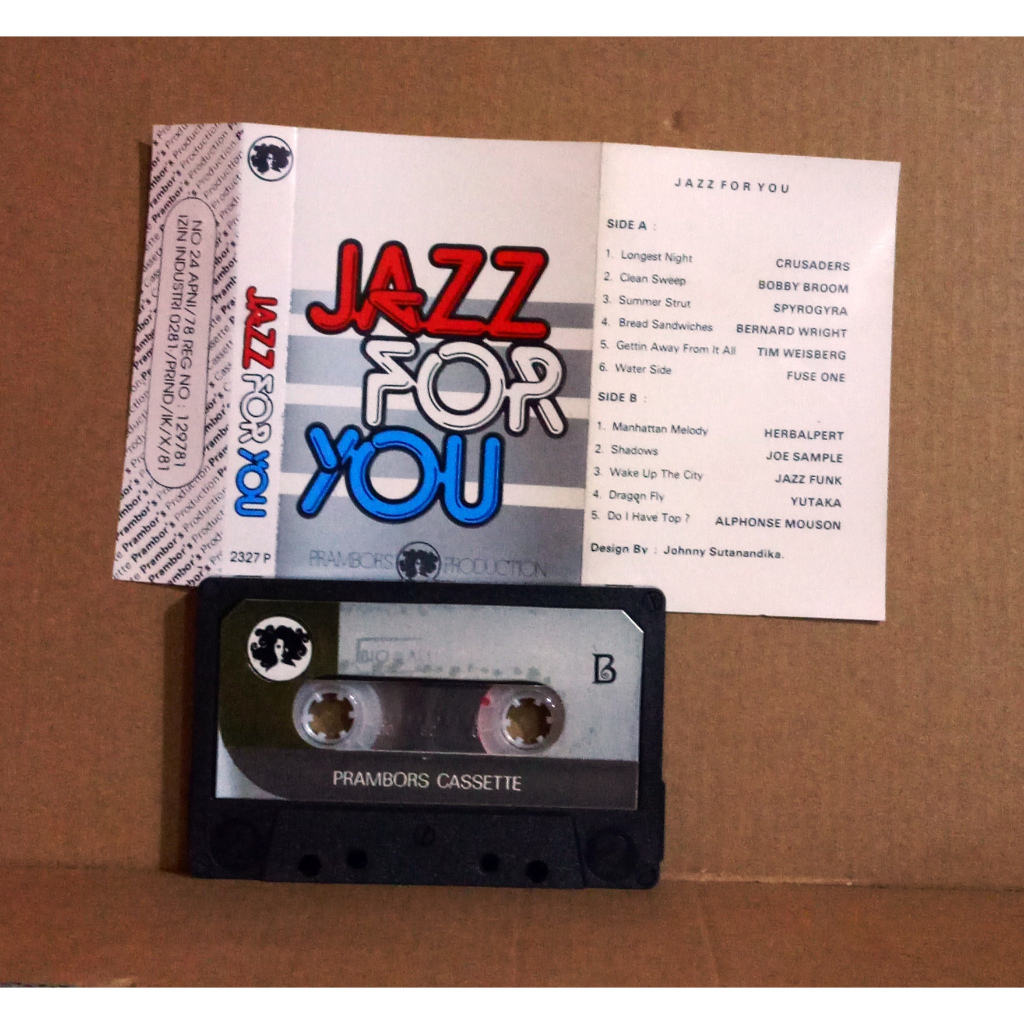 PRAMBORS PRODUCTION - JAZZ FOR YOU - เทปคาสเซ็ต
