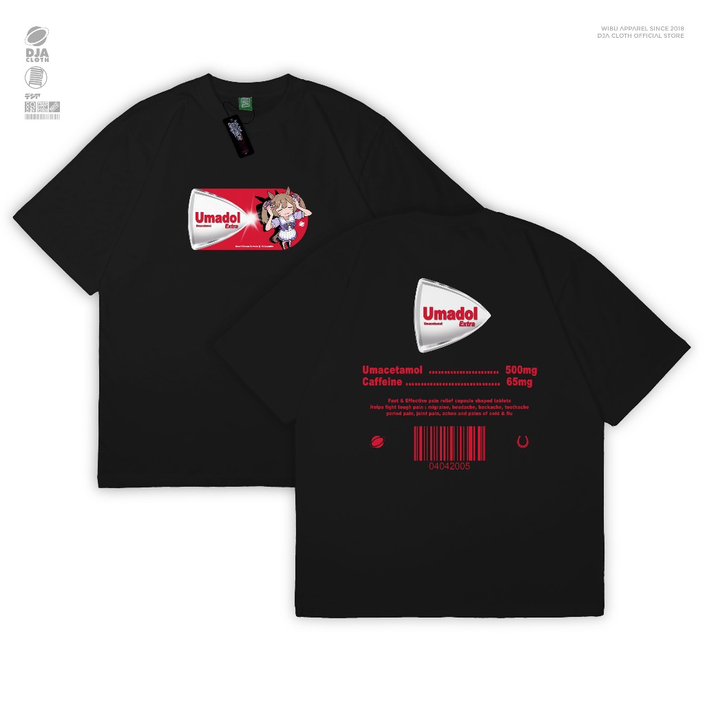 DJA Kaos Umadol Extra Smart Falcon Uma Musume Meme เสื้อยืดอะนิเมะมังงะเสื้อผ้า