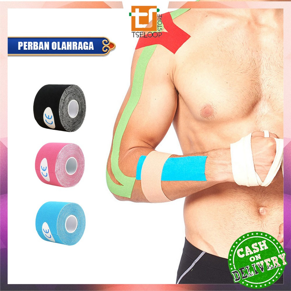 OFM-C1441 Kinesiology เทป Breathable อุปกรณ์กีฬา / Kinesio เทปข้อเท้า Taping กล้ามเนื้อกีฬามือพลาสเต