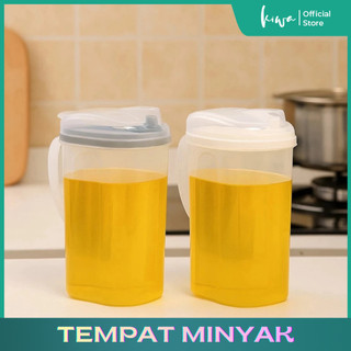 Oil Jug Sally Tempat Minyak Goreng 2 Liter Botol Minyak Wadah Penyimpanan Minyak Serbaguna