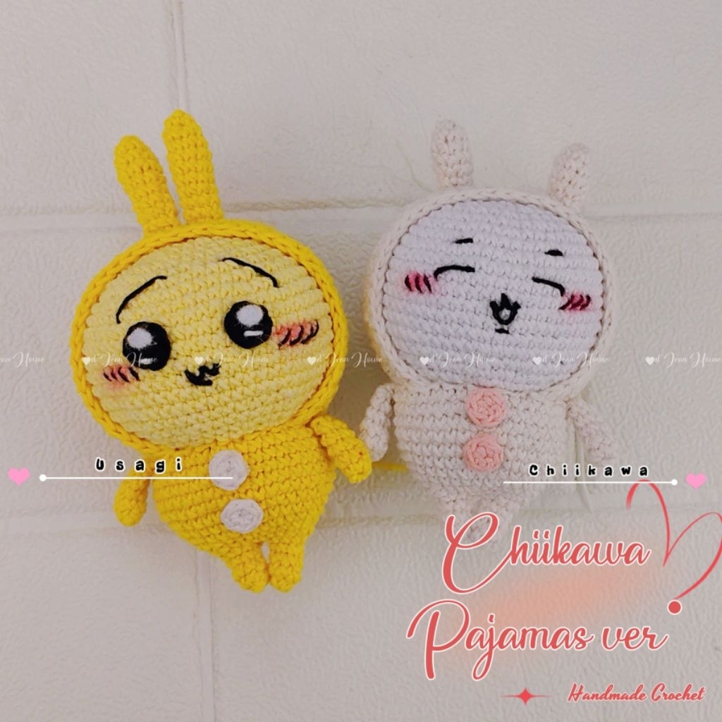 GANTUNGAN DJean House • ชุดนอนพวงกุญแจ Chikawa | CHARACTER KEYCHAIN