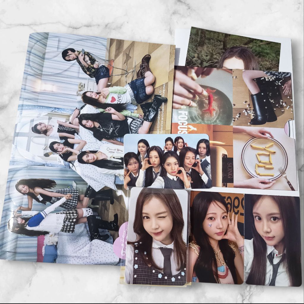 [BOOKED] Photocard Hearts2Hearts Official Photocard H2H POB ตู้โชว์ Debutt Carmen ปิดผนึก Stella Tra