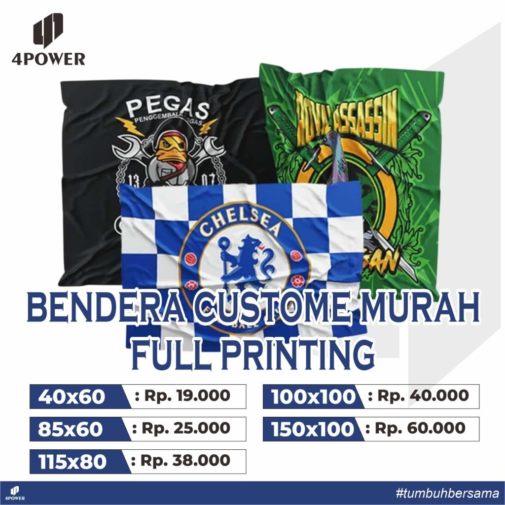 CUSTOM FLAG พิมพ์เต็ม - SOULWAT FLAG - SUPPORTER FLAG - FLAG